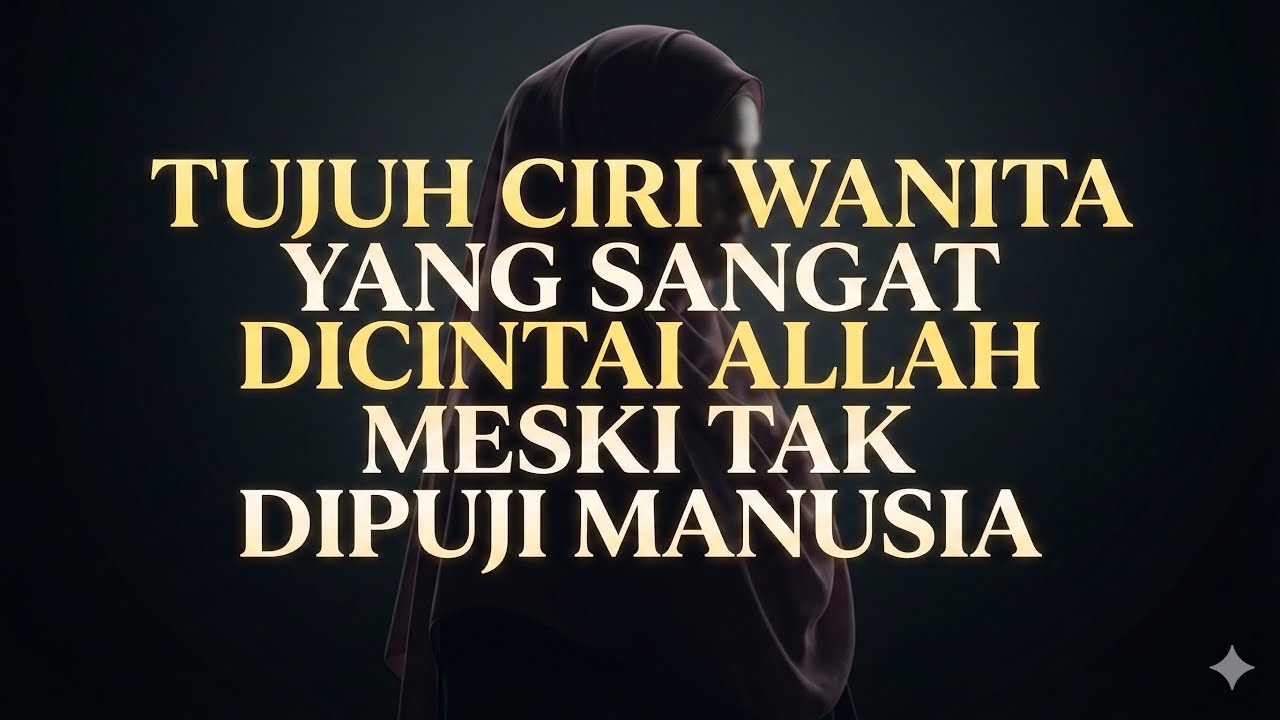 Wanita Pilihan Allah: 7 Ciri yang Jika Ada Padamu, Bersyukurlah