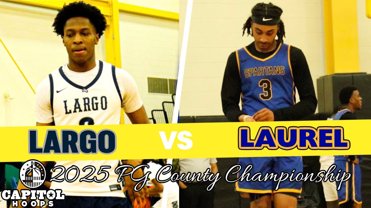 Largo vs Laurel HIGHLIGHTS - 2025 PG County Championship