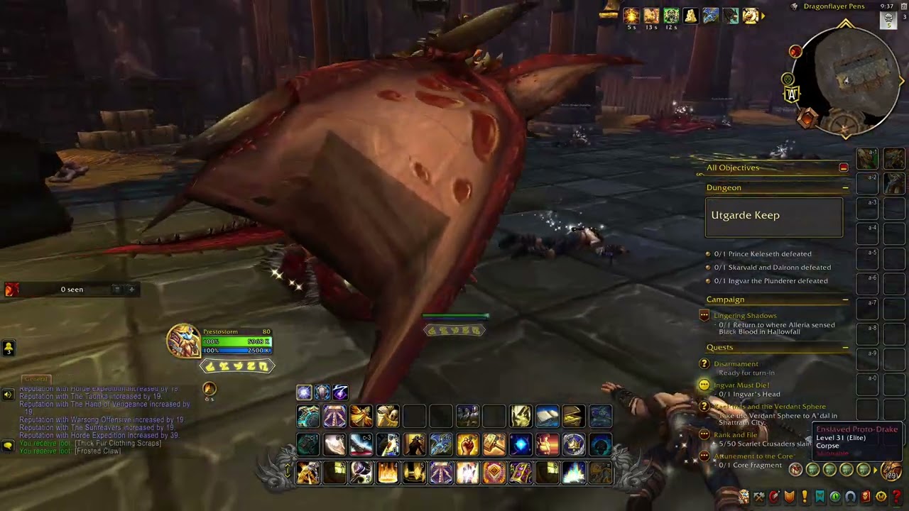 World of Warcraft Paladin Utgarde Keep