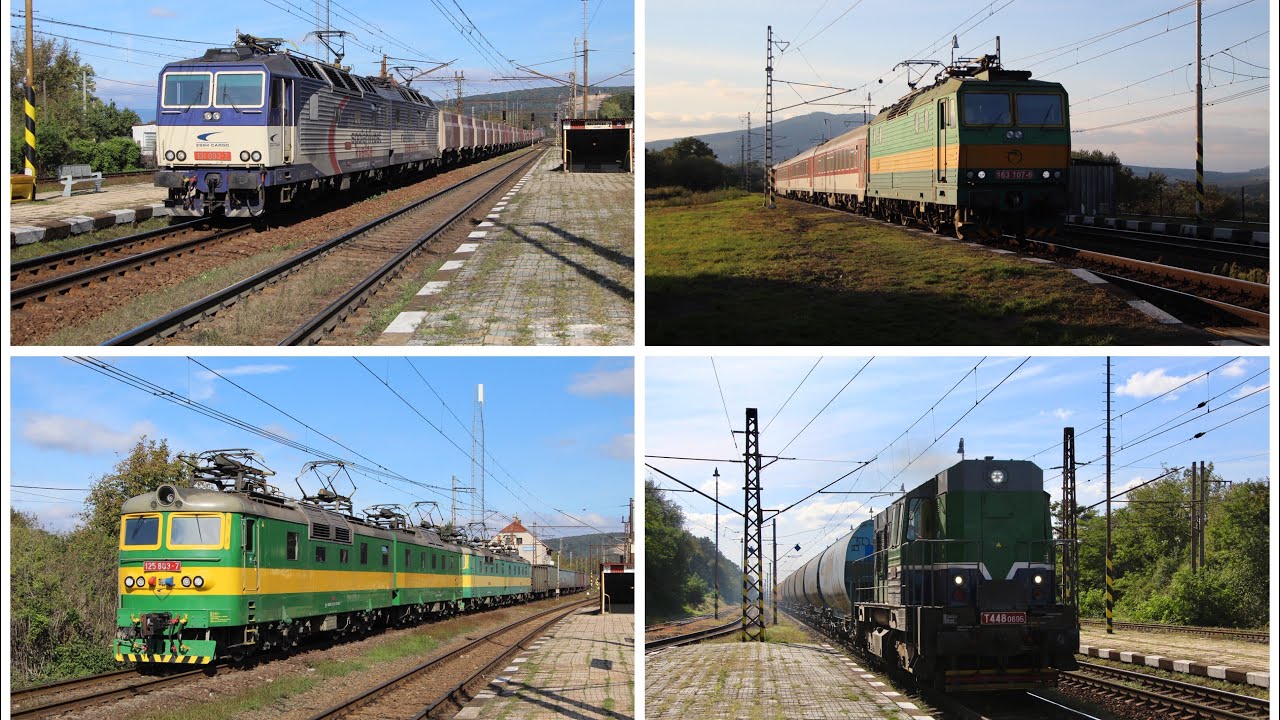Trains on the Ko&scaron;ice - Čierna nad Tisou route - 3/10/25