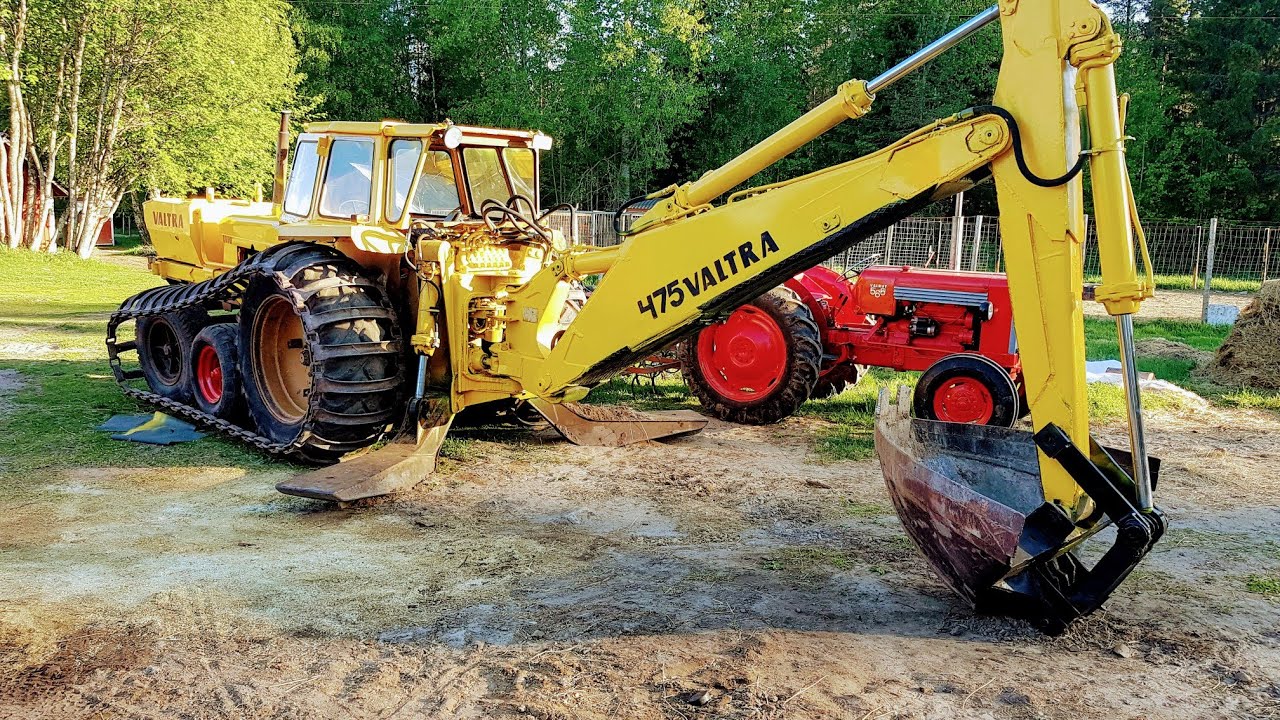 VALMET 1110+UKKO-MESTARI 475 AJO TELAKALLE!