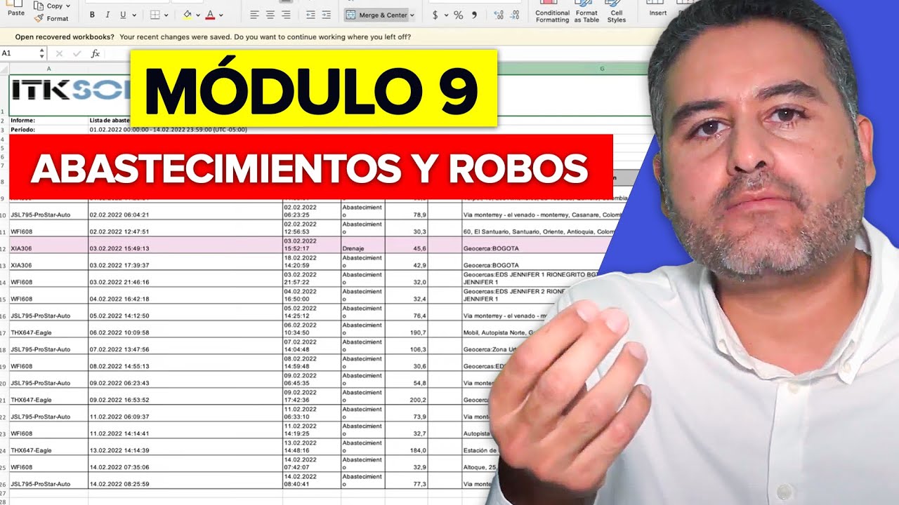 Abastecimientos y Robos de Combustible en el Software de Control de Combustible en lugar de Excel