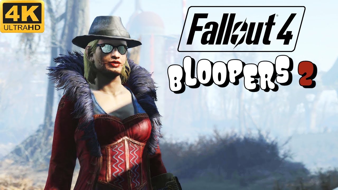 Fallout 4 - Bloopers, Glitches & Silly Stuff 2 [Funny Fails & Random Moments]