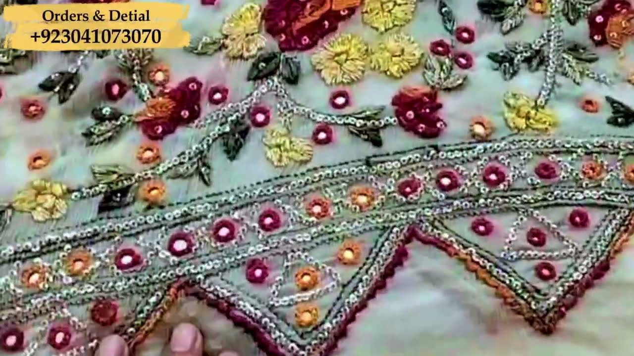 5 Stunning Handmade Mehndi & Mayon Dresses | Pakistani Bridal Hand Embroidery Designs