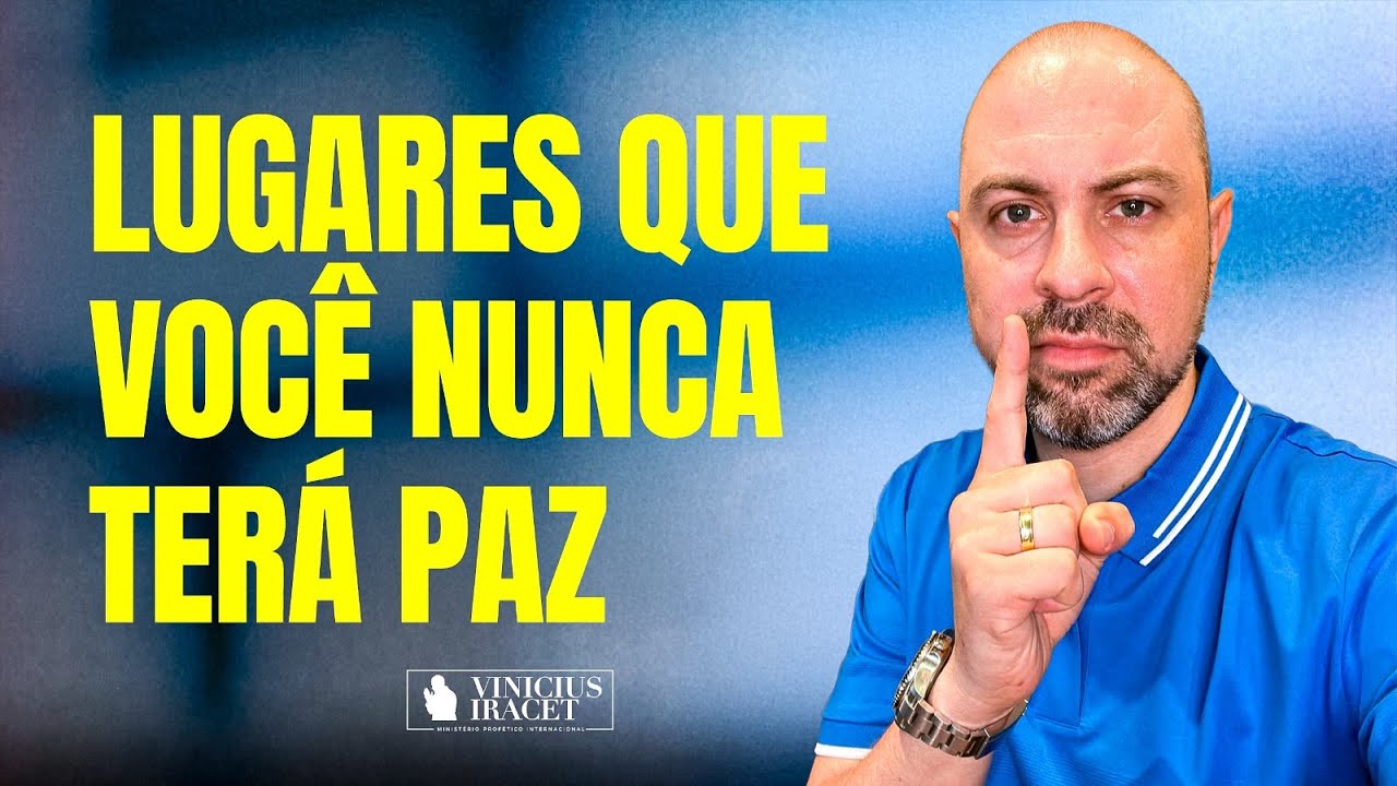 LUGARES QUE VOCÊ NUNCA TERÁ PAZ - URGENTE ALGUNS ATRAEM RUÍNA ⁨@ViniciusIracet⁩