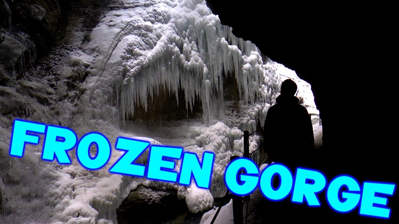 Walking in a Winter Wonderland - A Beautiful Frozen Gorge - Partnachklamm