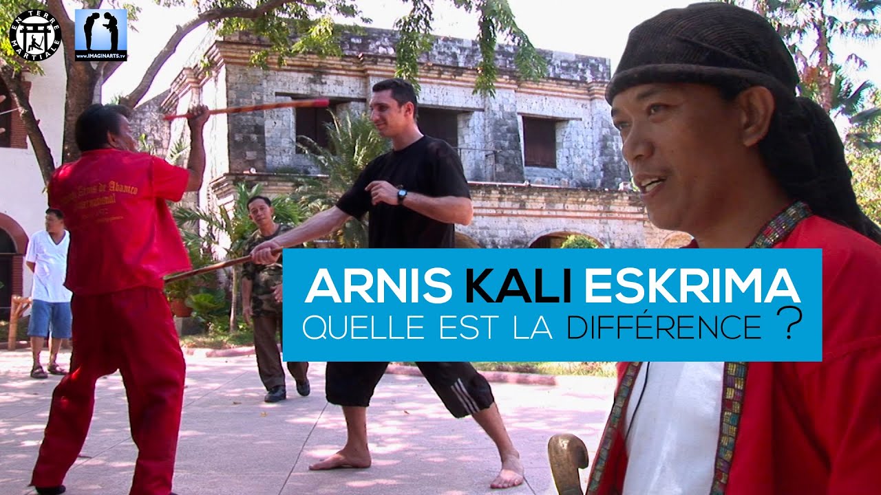 Arnis, Kali, Eskrima, quelle différence ?