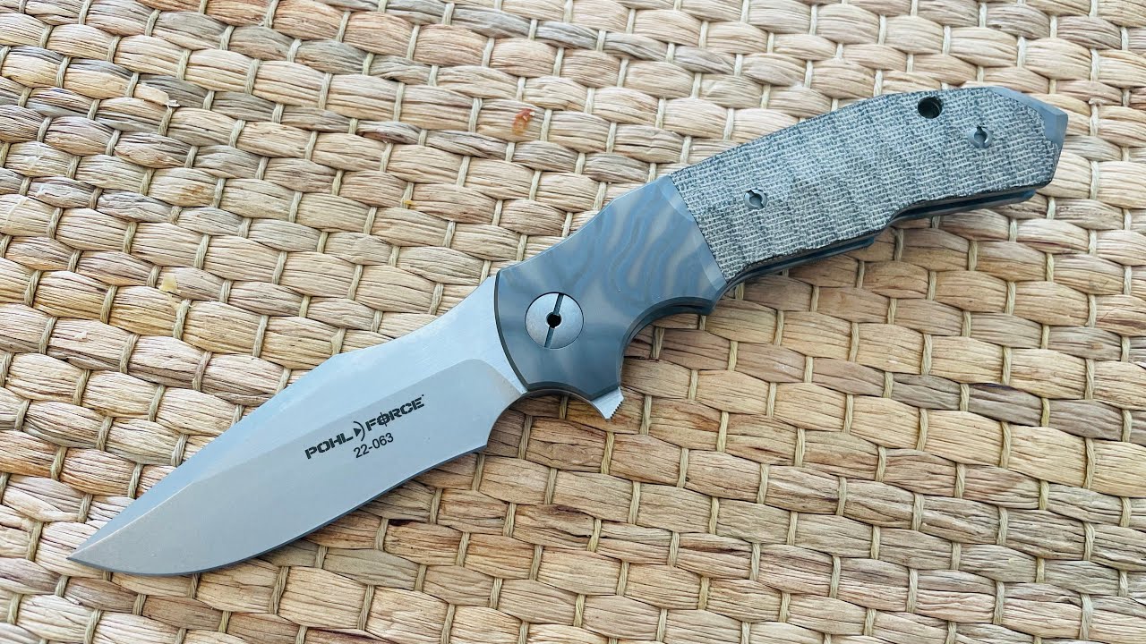 Pohl Force - MIKE SEVEN / Titan / Micarta / S35VN - erster Eindruck