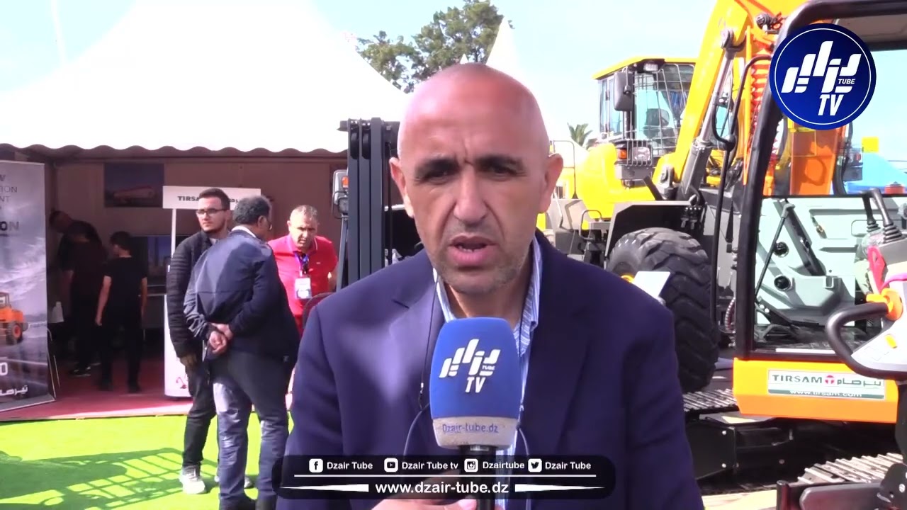 كلمة المدير العام لمجع تيرصام  السيد معلى سمير في المعرض الدولي للبناء و الأشغال العمومية BATIMATEC