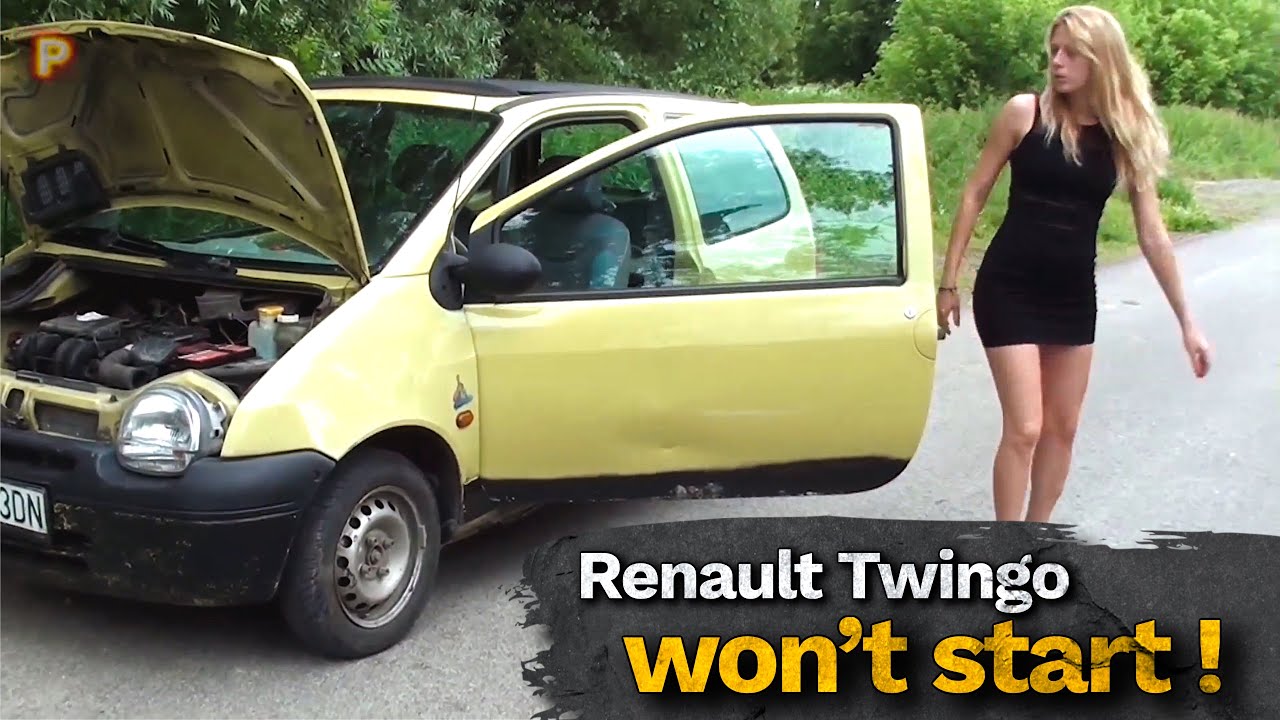 RENAULT TWINGO Horror | Lady can't start car | Car Cranking