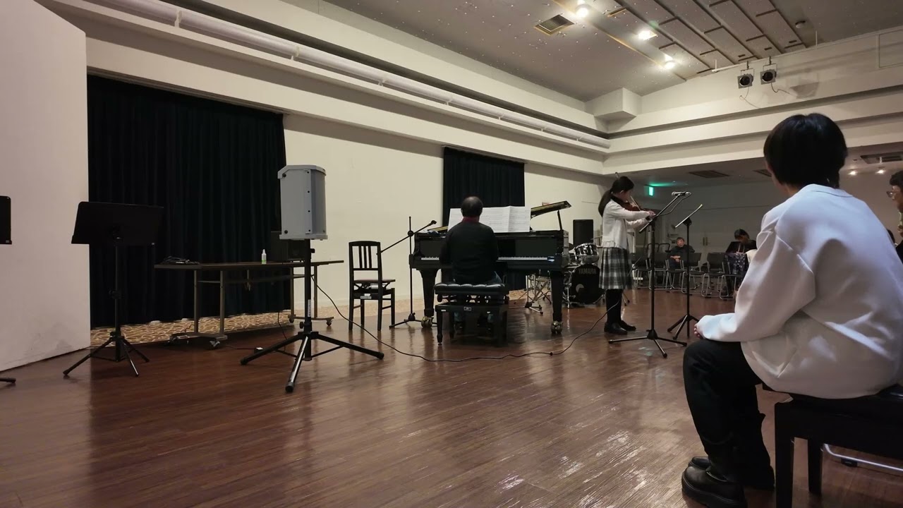 ホグワーツマーチ　（カバー）中１女子ヴァイオリン演奏