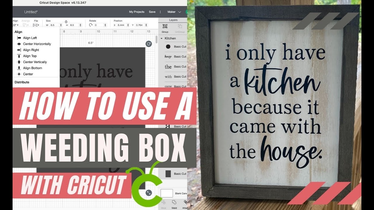 How to Create a Weeding Box in Cricut Design Space 🔥 Tutorial