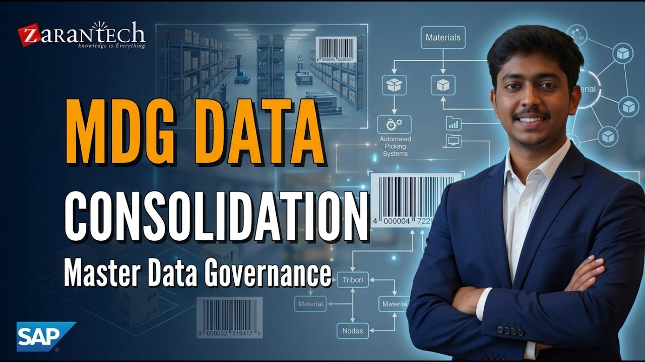 Master Data Governance Consolidation in SAP MDG Functional | ZaranTech