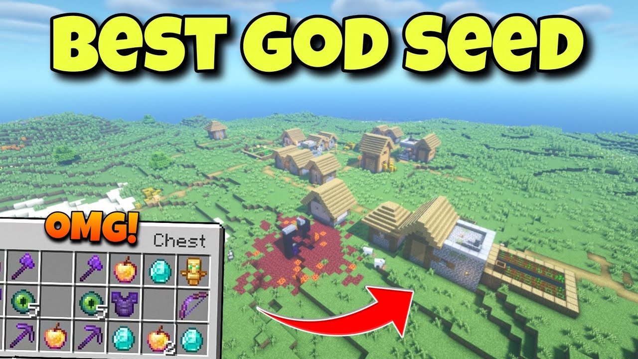 🔥[GOD SEED] For Minecraft 1.20 Java Edition | Seed Minecraft 1.20 | Minecraft Seeds