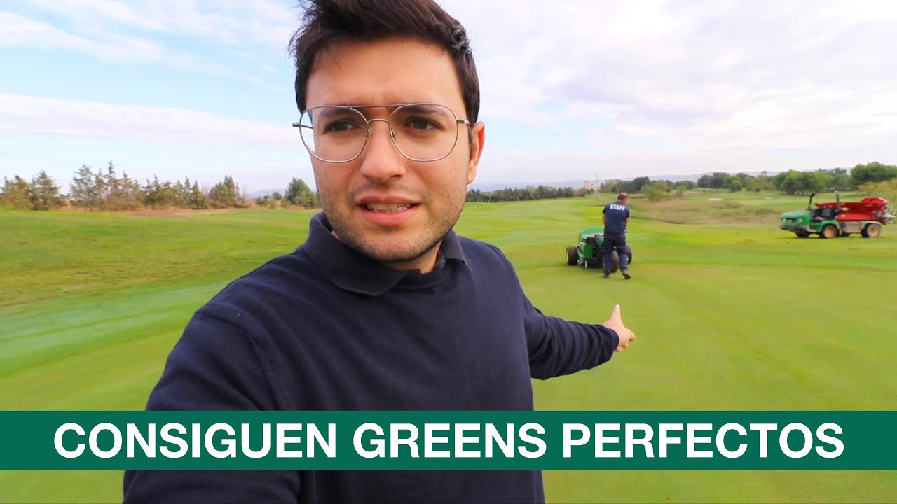 INVITADOS en el PINCHADO y ESCARIFICADO de GOLF LOS LAGOS con JORGE PORTA | GREENKEEPING #1