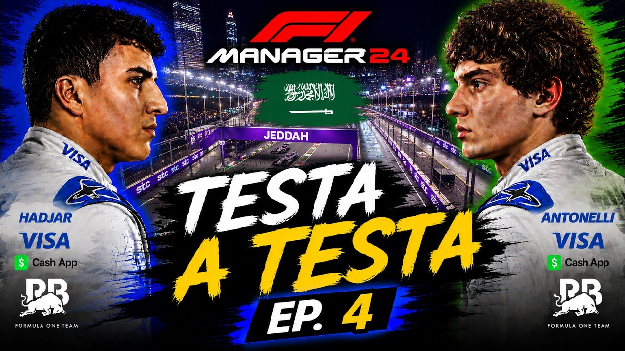 DOMINIO TOTALE - CHALLENGE VCARB(S2) ▶ 🇸🇦 JEDDAH 🇸🇦 ▶ F1 MANAGER 24 - EP. 4