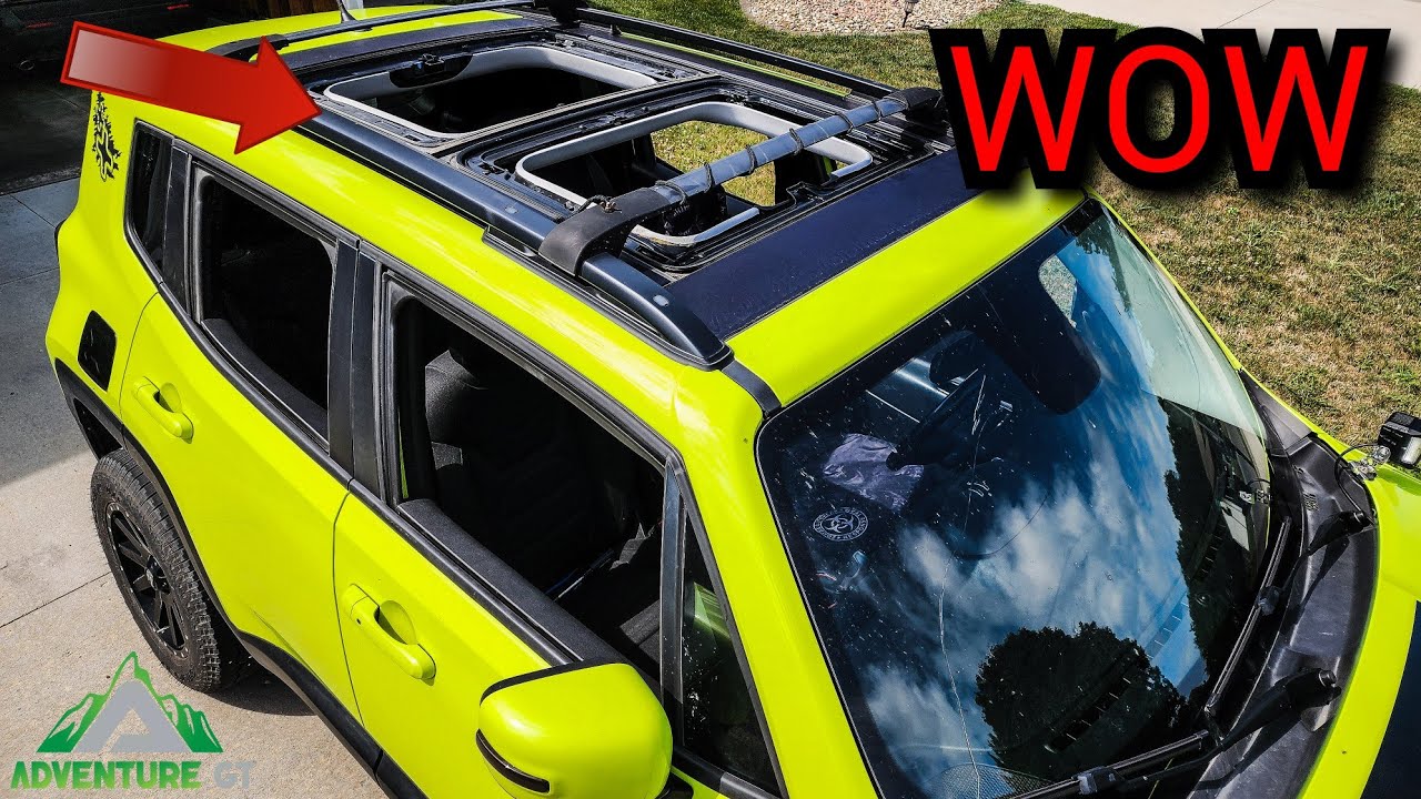 Функция MY SKY на Jeep Renegade