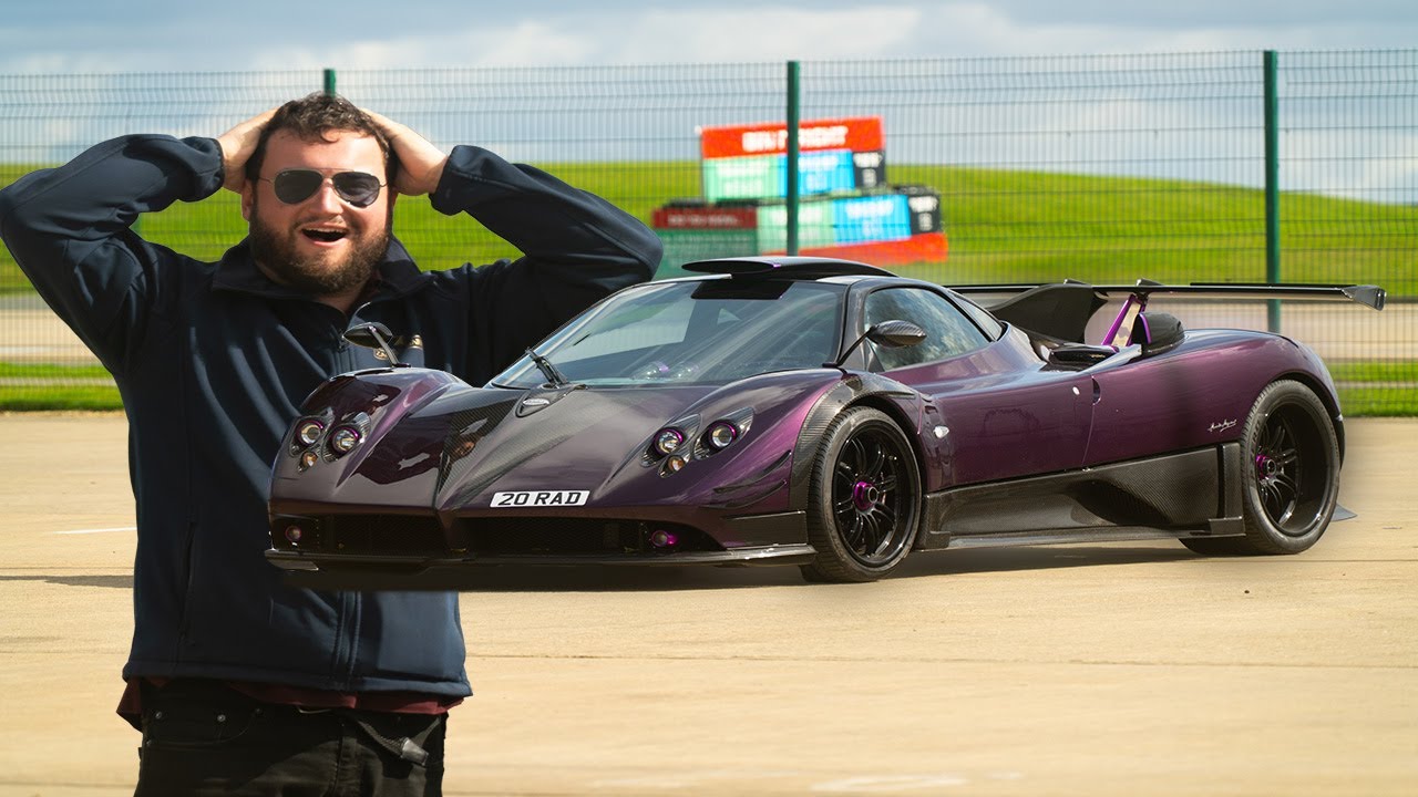 ЛЬЮИС ХЭМИЛТОНС починил PAGANI ZONDA после АВАРИИ! Huayra R на трассе и вертолёт!
