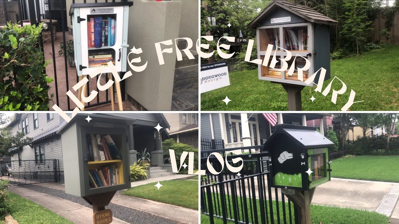 Little Free Library Vlog || A New Library & Good Finds