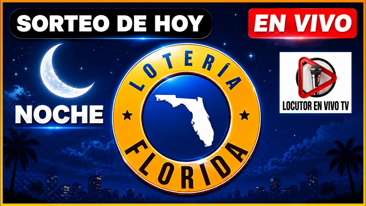 🎥 Transmision Loteria de Florida NOCHE SORTEO en VIVO DE HOY Jueves 3 de septiembre del 2026