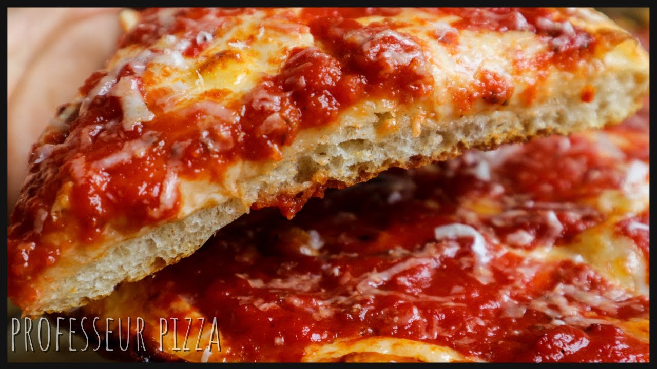 Comment Faire une Pizza Pan ? Pate épaisse, moelleuse, friable. Recette pour réussir la pizza maison