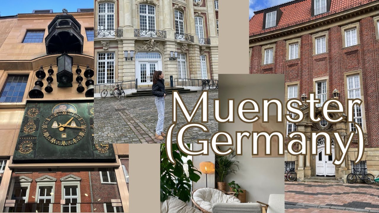 VLOG: Muenster (Germany), архитектура, Вестфальский университет, восторг от города
