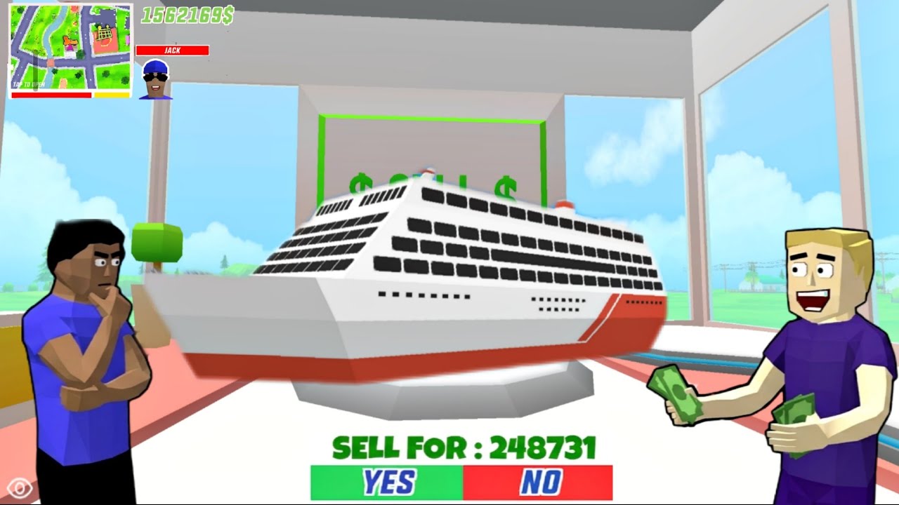 Jack Sold the Ultimate Ship in Dude Theft Wars! 😱