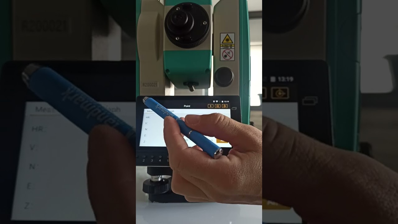 Αποτύπωση με RUIDE RNS Total Station