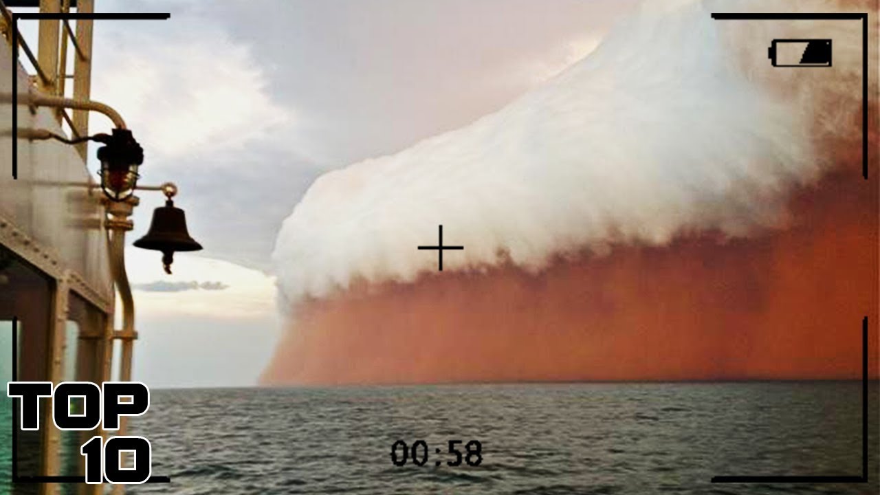 Top 10 Scariest Tsunamis Caught On Camera