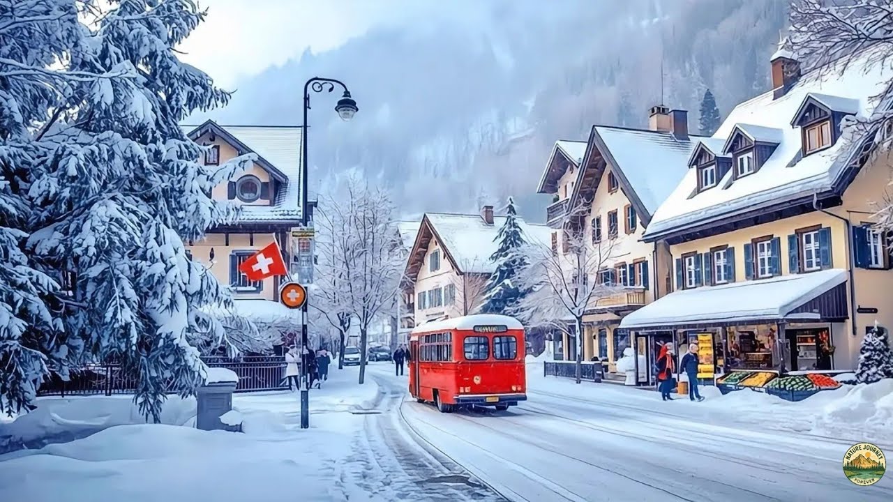 Grindwald Switzerland The Most Beautiful Swiss Village In Winter ❄️🏔️