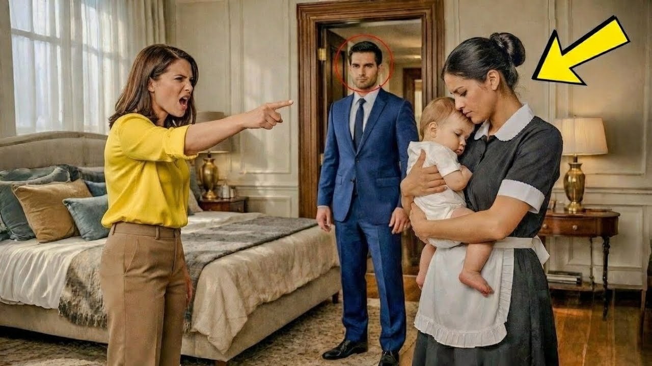 ¡EL MILLONARIO FINGIÓ NO ESTAR EN CASA… Y QUEDÓ IMPACTADO CON LO QUE LA FAXINEIRA HIZO POR EL BEBÉ 