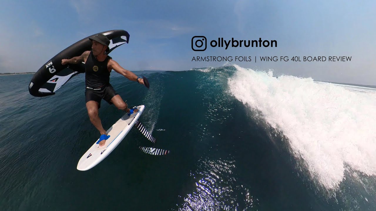ARMSTRONG FOILS | Wing FG wing 40L board review