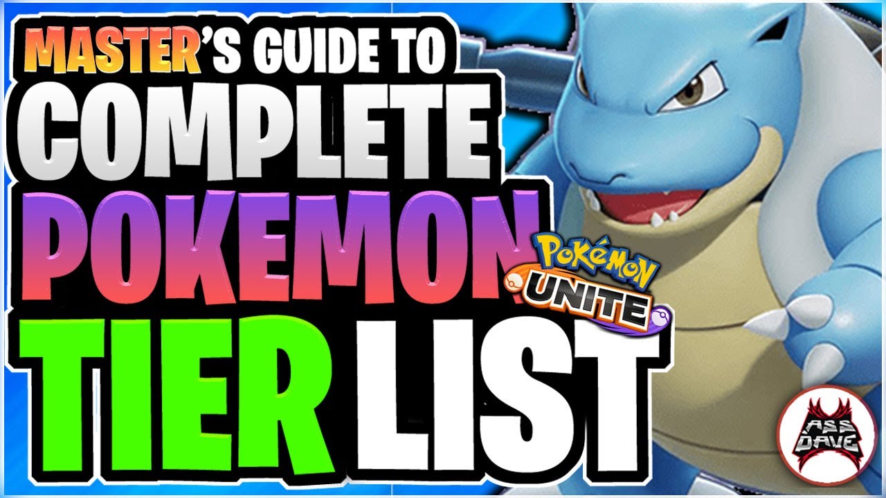 Complete Pok&eacute;mon Tier List & Analysis for Rank ft. Hepodix UNITE