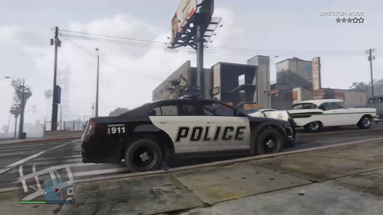 GTA V Frosty morning patrol (Director mode) EP14
