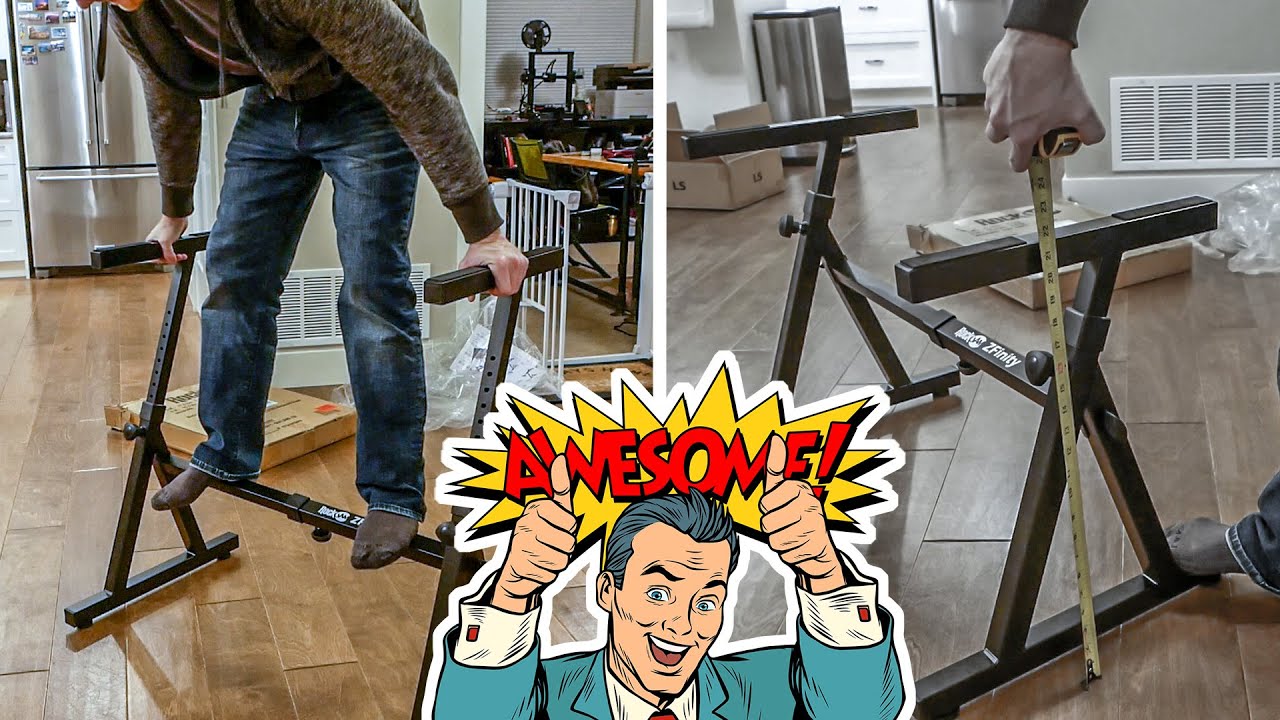 The RockJam Z-Finity Keyboard Stand is an INCREDIBLE Value