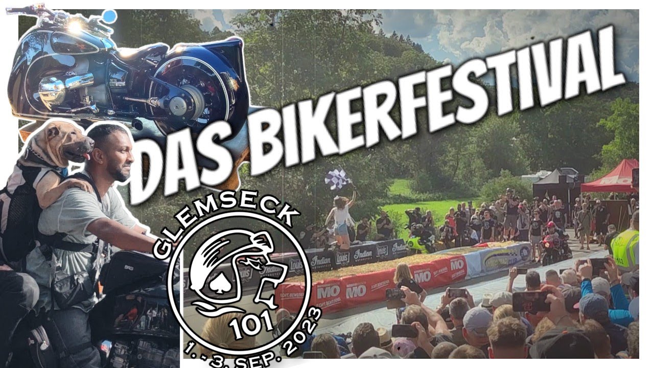 Das geilste Motorradtreffen GLEMSECK 101| #bikelife | 2023 | Rock n Roll & Café Racer