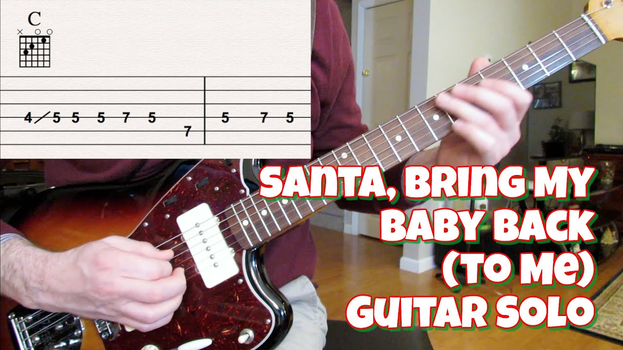 Santa Bring My Baby Back to Me: Guitar Cover (Elvis version)