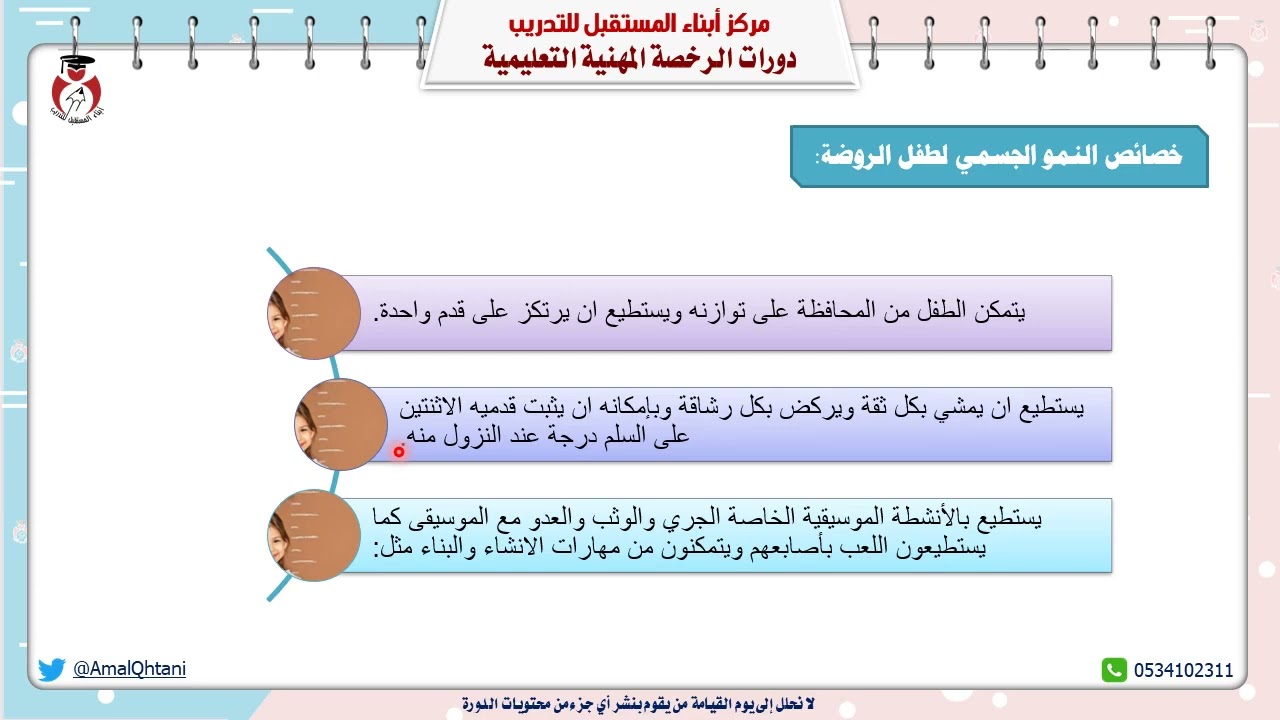 الرخصة المهنية تخصص رياض الأطفال - أدوار الأهل