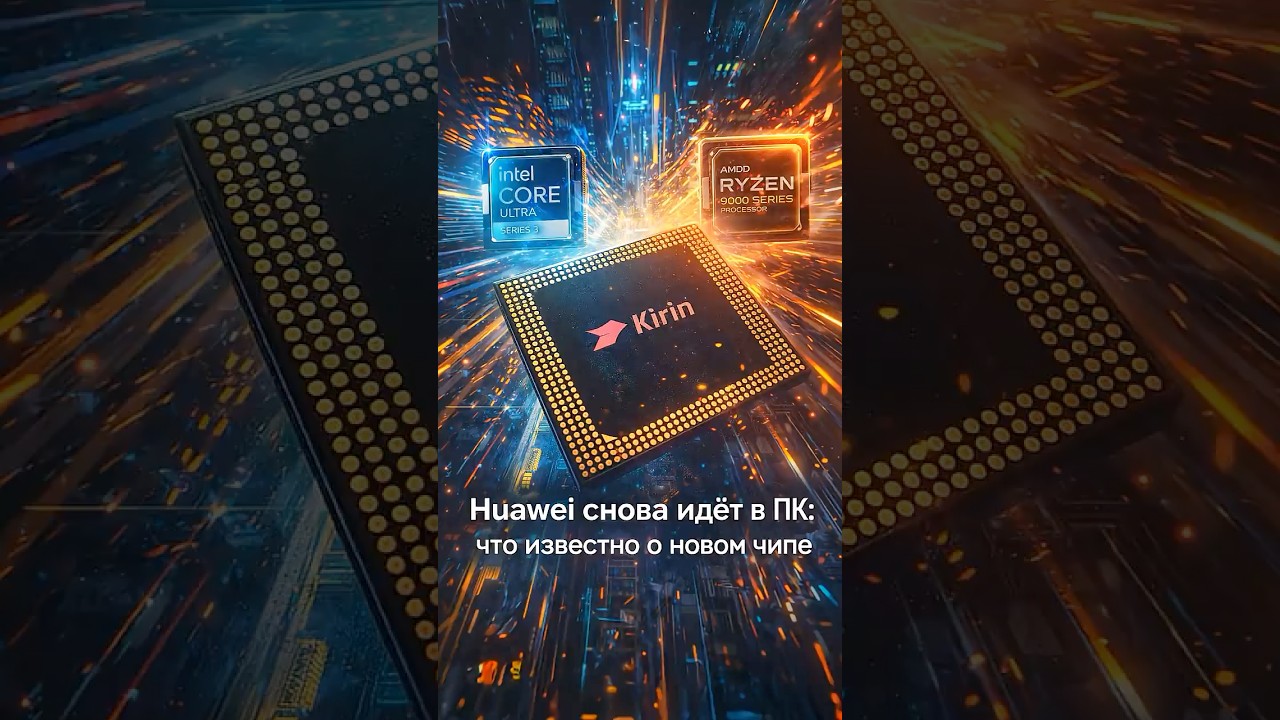 Новый PC-чип Huawei: компания готовит ответ Intel и AMD