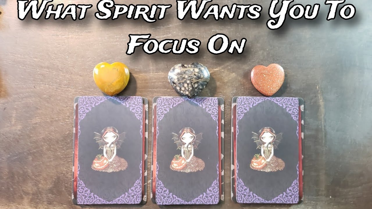 💜🖤 What SPIRIT WANTS You To FOCUS ON! 💜🖤 Pick A Card Reading