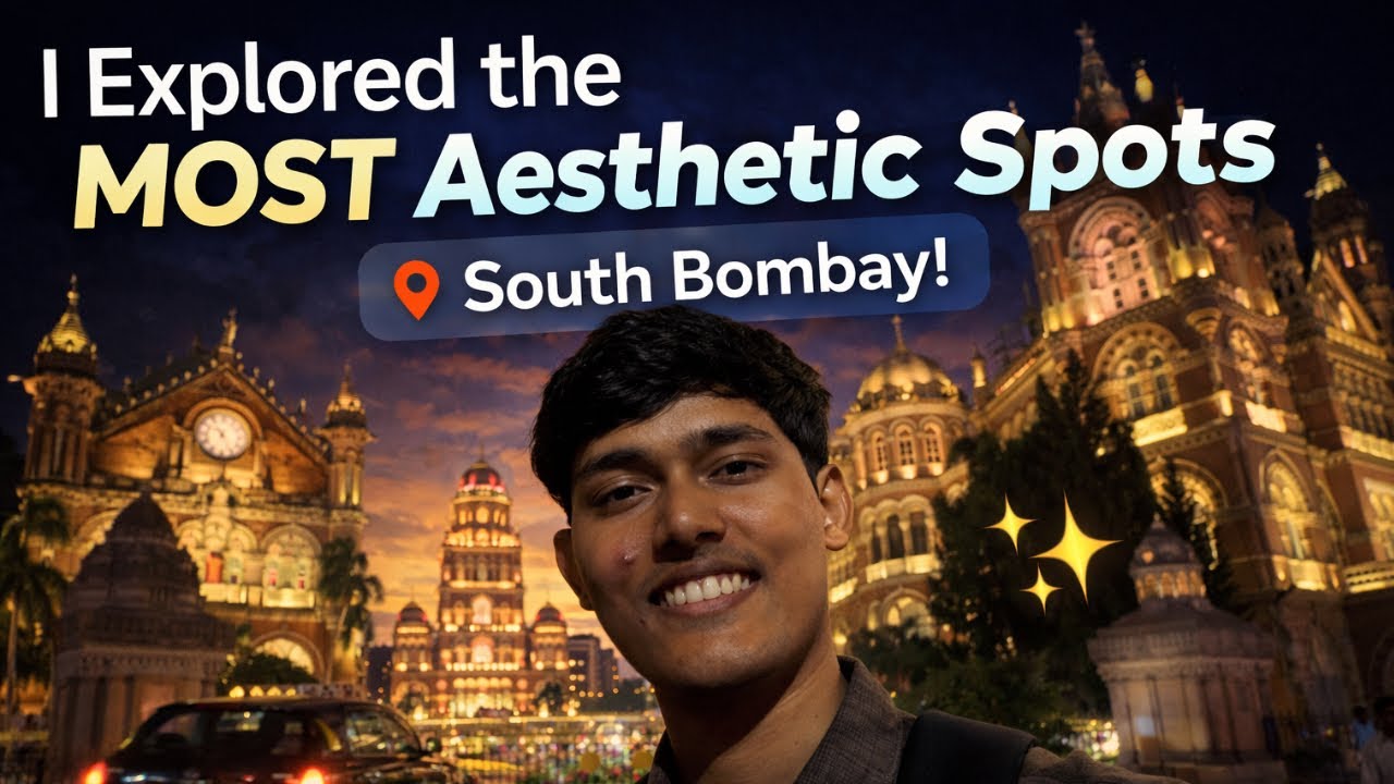 I Explored the MOST Aesthetic Spots in South Bombay! 🏛️✨