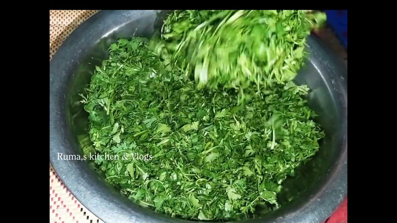 সারাবছর জুড়ে ধনিয়া পাতা সংরক্ষণ। dhone Pata shongrokhon system