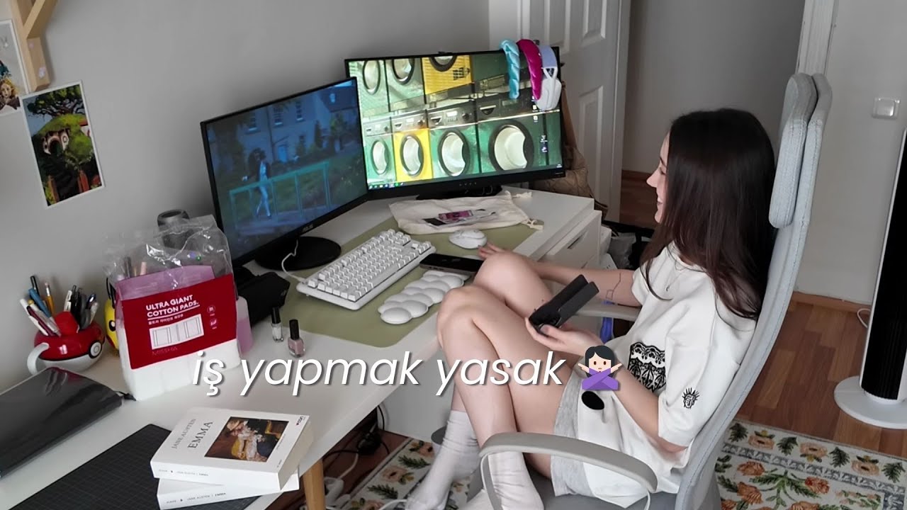 benimle beraber hi&ccedil;bir şey yapmayın 🛌🏻 | EV VLOG