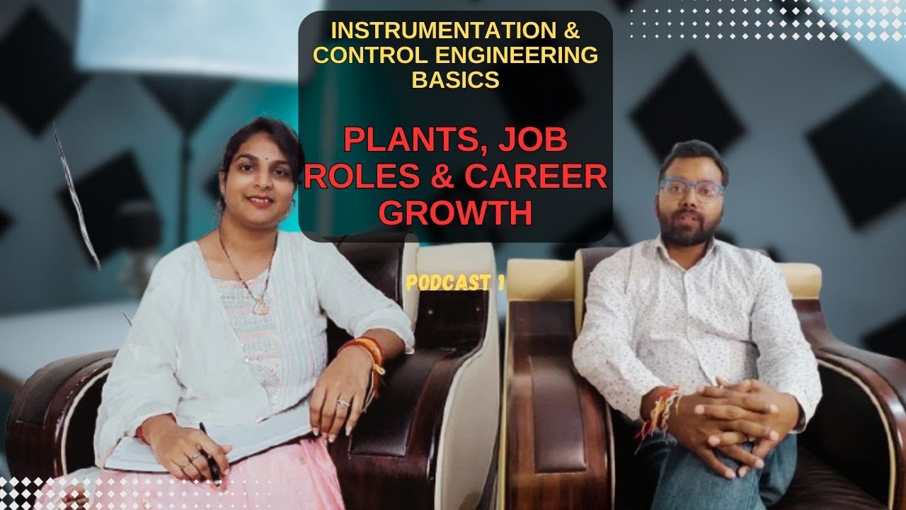 Podcast -1 |Instrumentation & Control Engineering Basics | Plants, Job Roles & Career Growth