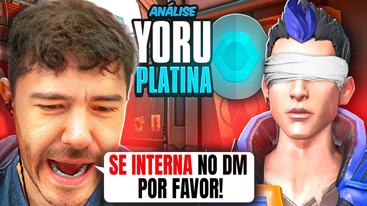 Analisei um Yoru que atira VENDADO no PLATINA 2 (MUITO PINO) - f0rsaken an&aacute;lises