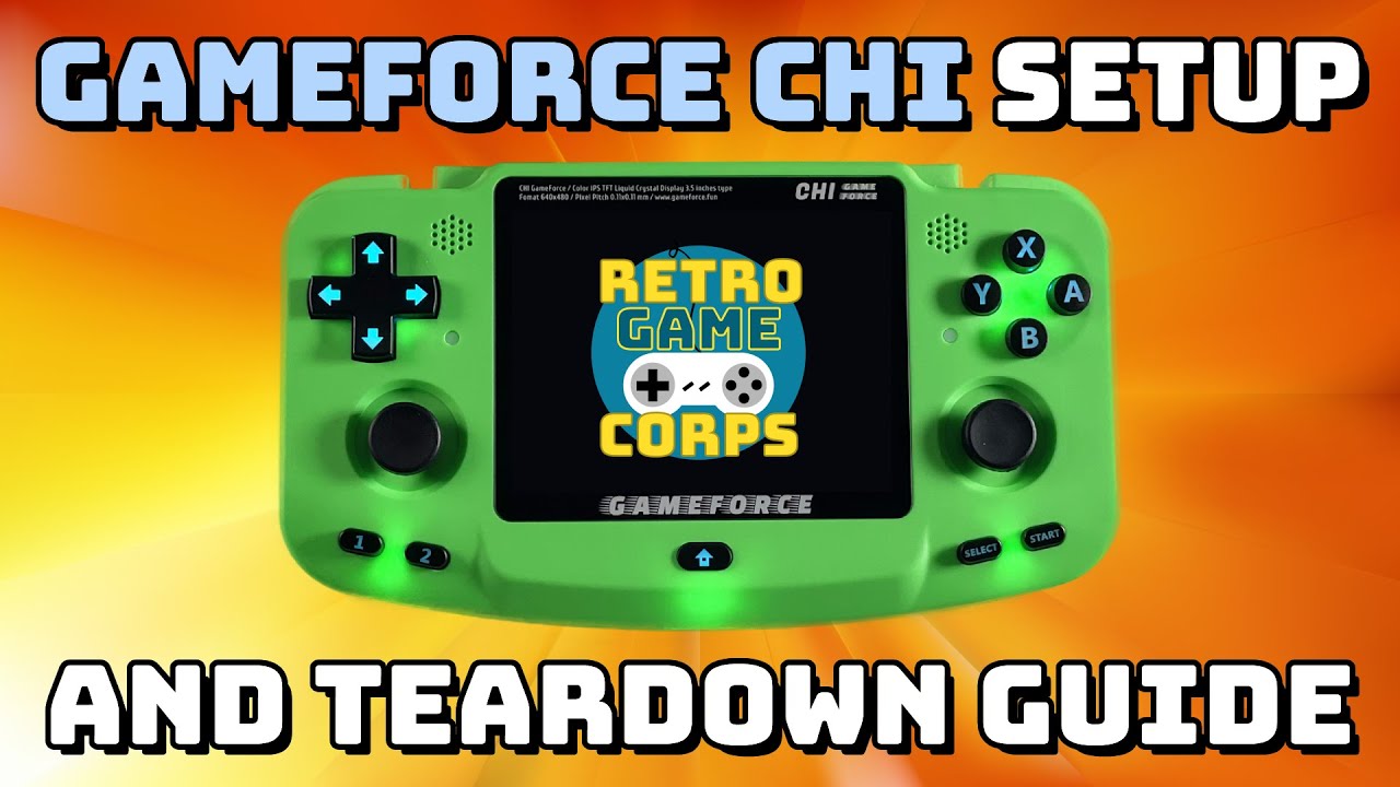 GameForce Chi Setup and Teardown Guide