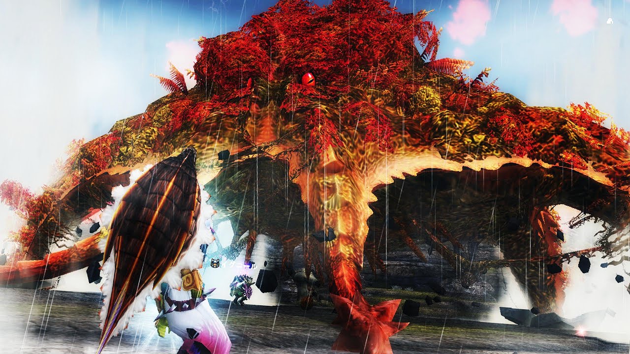 【MHF-G】ヤマツカミの祖先が大迫力！浮峰龍『ヤマクライ』討伐【始種】【モンハンフロンティア】