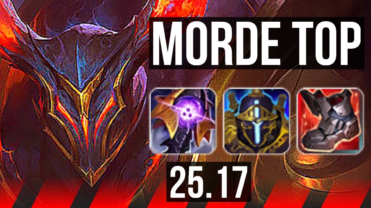 MORDEKAISER vs RENEKTON (TOP) | 6/0/0, Dominating | KR Diamond | 25.17