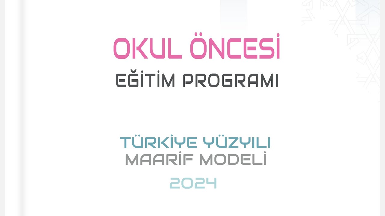 Okul Öncesi Eğitim Programı-Maarif Modeli 11 (Aylık Ve Günlük Planda Neler Yer Alır?)  |SON|
