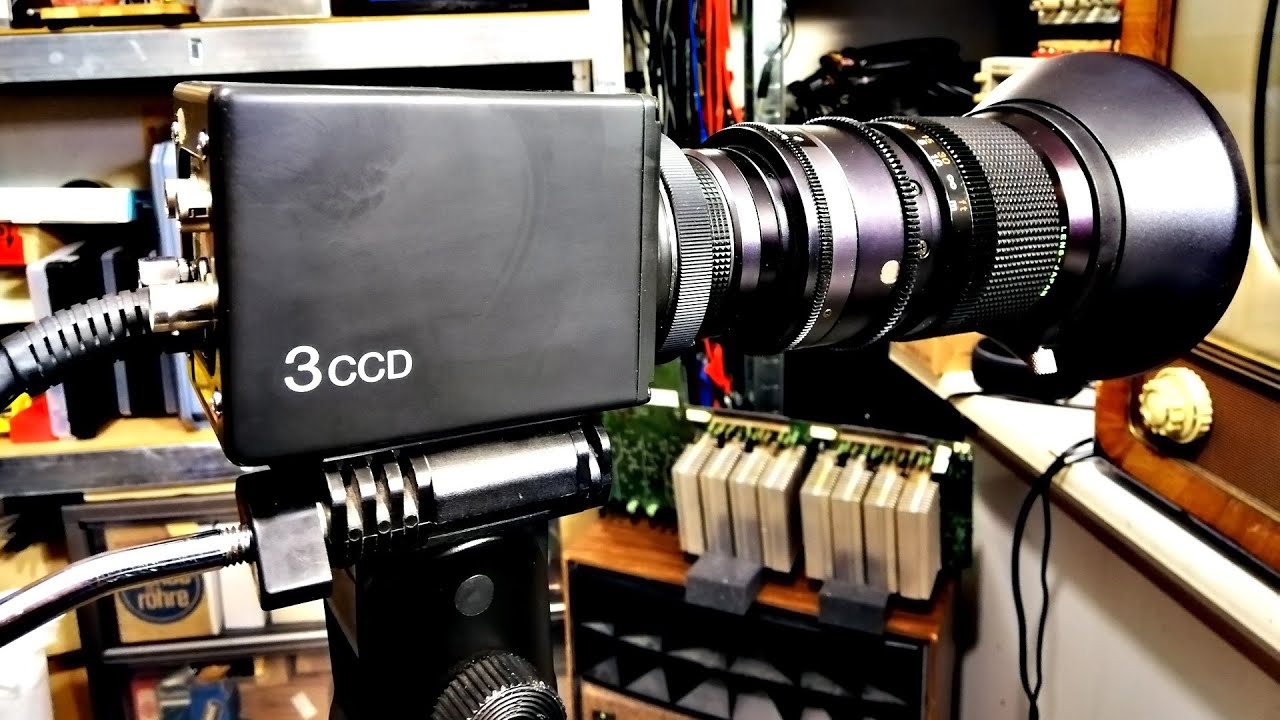 3CCD Videokamera von 1989 - Test Video - Sony XC-007P - part 3